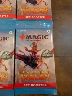 MTG - Lost Caverns of Ixalan - set booster pack - New Lot Of 4 Jurassic Park - Image 2