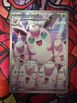 TCG Pokemon Wigglytuff 105/094 Illustration Rare ME02 Phantasmal Flames NM-M - Image 1