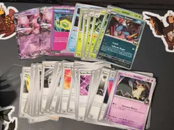team rocket's mewtwo and spidops premade pokemon tcg deck - Image 2