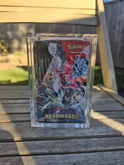 Pokemon Scarlet & Violet TWILIGHT MASQUERADE Booster Box Sealed with acrylic - Image 2