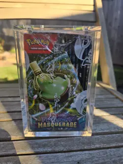 Pokemon Scarlet & Violet TWILIGHT MASQUERADE Booster Box Sealed with acrylic - Image 4