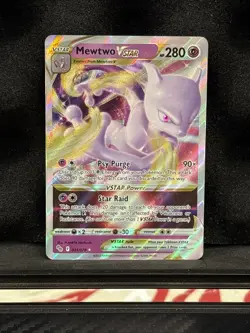 Mewtwo VSTAR - 031/078 - Pokemon Go Sword & Shield Ultra Rare Card NM - Image 1