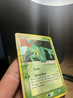 2004 Pokemon EX Team Rocket Returns #109 Treecko Gold Star Holo Dmg MAKE OFFER - Image 5