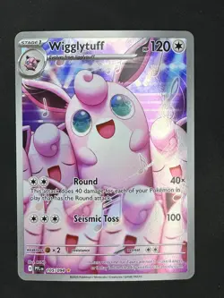 WIGGLYTUFF 105/094 ILLUSTRATION RARE PHANTASMAL FLAMES POKEMON NM - Image 1