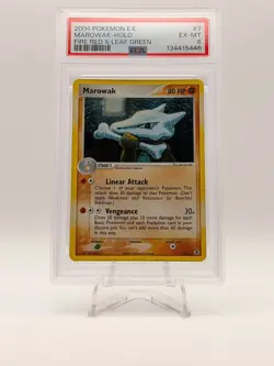 2004 POKEMON FIRE RED & LEAF GREEN MAROWAK HOLO 7/112 PSA 6 POP 30 - Image 1