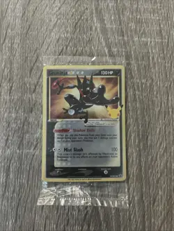 Greninja Gold Star Holo Promo 25th Celebrations Black Star Pokemon - SEALED NM - Image 1