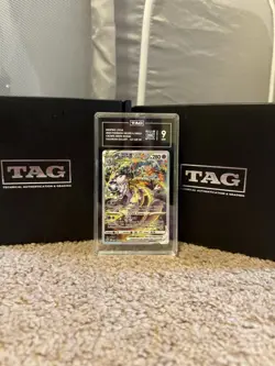 Mewtwo VSTAR Pokemon SWSH Cron Zenith GG44 Galarian Gallery Alt Art UR TAG 9 - Image 3