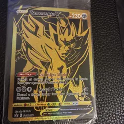Zamazenta V SWSH077 Black Star SWSH Promo Pokemon TCG NM Sealed - Image 2
