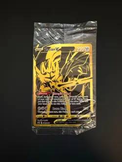 Zacian V Pokemon Sword Shield SWSH076 SEALED Black Star Promo NM - Image 4