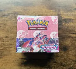 Pokemon TCG Fusion Strike Booster Box Sealed Sword & Shield SWSH Acrylic Case - Image 2
