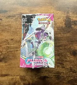 Pokemon TCG Fusion Strike Booster Box Sealed Sword & Shield SWSH Acrylic Case - Image 4