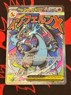 🔥Pokemon_Mega Charizard X ex_023 Black Star UPC Promo Phantasmal Flames NM/M🔥 - Image 2