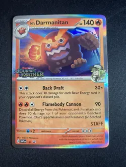 N's Darmanitan Pokemon SVP Promo 181 (Prerelease) [Staff] NM - Image 1