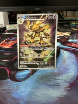 Pokemon TCG Alakazam Holo 009 ETB Promo Mega Evolution NM English - Image 1