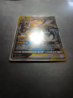 Pokemon Pikachu and Zekrom GX SM168 Black Star Promo TCG - Image 2