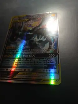 Pokemon Pikachu and Zekrom GX SM168 Black Star Promo TCG - Image 3