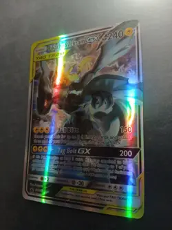 Pokemon Pikachu and Zekrom GX SM168 Black Star Promo TCG - Image 4