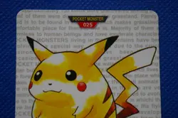 Pokemon Japanese Carddass Monsters Collection PIKACHU 1996 - Image 2