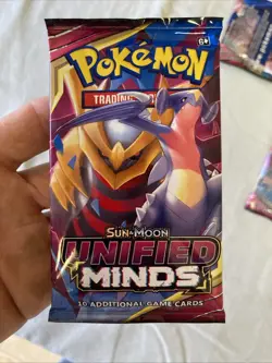 Pokemon TCG Unified Minds Booster Pack Lot of 4 - Factory Sealed(OKEB-01-027) - Image 4