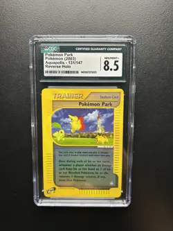 Pokemon CGC 8.5 Pokemon Park Reverse Holo Aquapolis Mint 131/147 - Image 1