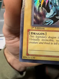 Yu-Gi-Oh! Blue-Eyes White Dragon SKE-001 1st Edition LP - Image 5