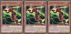 3x Inzektor Ladybug | GRCR-EN042 | Rare | 1st Ed | NM | YuGiOh - Image 1