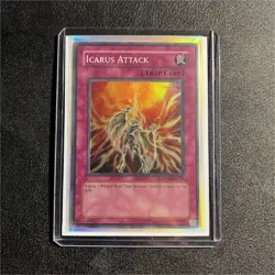 Yu-Gi-Oh! Icarus Attack DR04 EN235 Super Rare SR, LIGHTLY PLAYED LP TCG YUGIOH - Image 1