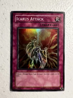 Yu-Gi-Oh! Icarus Attack DR04 EN235 Super Rare SR, LIGHTLY PLAYED LP TCG YUGIOH - Image 2