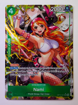 NAMI - OP14-031 SR Parallel One Piece Card Englisch NM The Azure Sea's Seven - Image 1