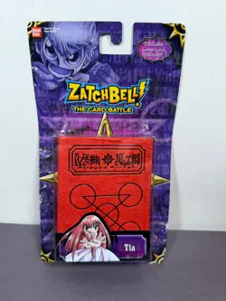Zatch Bell The Card Battle Gathering Storm TIA SPELL BOOK 2006 Bandai TCG - Image 1