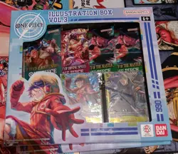 🔥 One Piece Card Game Illustration Box Vol. 3 - Packs + Promo Cards (Sealed) 🔥 - Image 1