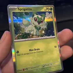Sprigatito SVP001 Scarlet & Violet Holo Rare Promo Pokemon Card - Image 2