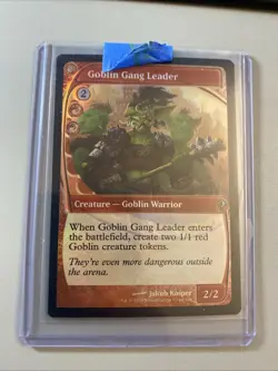 Goblin Gang Leader (Future Sight) -Foil Light Play MTG Mystery Booster 2 - Image 1