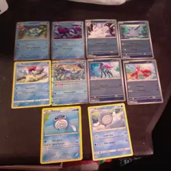 C1- Pokemon Card Lot of 45+ water Cards, including hollowgram - Image 2