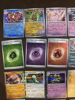 Pokemon Prismatic Evolutions 24 Card Lot Reverse Holo Pokeball Eevee NM B - Image 2