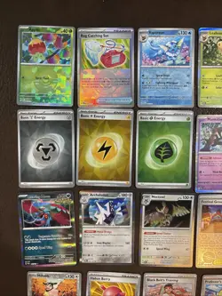 Pokemon Prismatic Evolutions 24 Card Lot Reverse Holo Pokeball Eevee NM A - Image 2