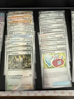 Pokemon TCG Prismatic Evolutions Pokeball Lot Of 57 Cards Near Mint - Image 3