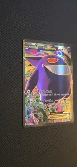 Pokemon Gengar-EX TCG Full Art Ultra Rare Card Phantom Forces 114/119 Holo - Image 2