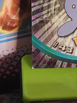 Pokemon #43 Oddish Card Foil Holo Topps Chrome 2000 TV Animation Series 1 - Image 3