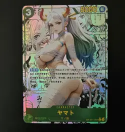 Custom Yamato Manga Goddess Waifu Card Foil One Piece CCG - Image 1