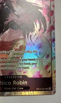 One Piece (TCG/CCG): (OP12) Nico Robin SR Card - OP12-087 - Image 3