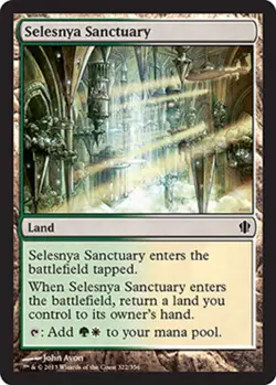 4x Selesnya Sanctuary NM-Mint, English Commander 2013 MTG Magic - Image 1