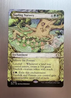 Sapling Nursery - 328 - MTG: Lorwyn Eclipsed - Fable Frame - Showcase - Regular - Image 1