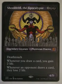 Sheoldred, the Apocalypse Showcase MTG DMU 290 Mythic Dominaria United UNPlayed - Image 1