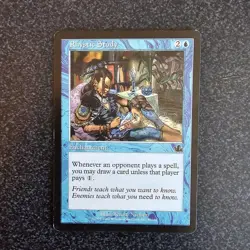 Rhystic Study Prophecy (2000, Near Mint, Light Played, Mtg, Magic The Gathering) - Image 1