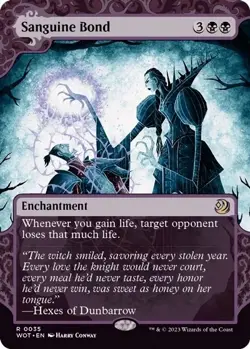 Sanguine Bond 35 LP Normal Wilds of Eldraine: Enchanting Tales MTG EN - Image 1