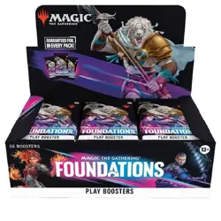 Foundations Play Booster Box Magic the Gathering MTG - Image 1