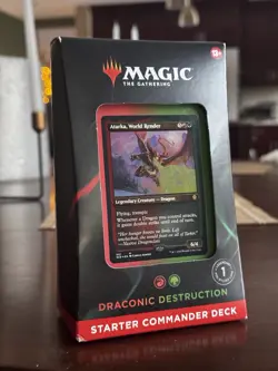 Magic the Gathering MTG Starter Commander Deck - Draconic Destruction Sealed New - Image 1