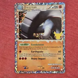 Pokemon Celebrations: Donphan 107/123 Holo Classic Collection - NM - Image 1