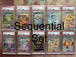 PSA 10 Terastal Festival Eevee Evolution SAR Set Pokemon Japanese Umbreon - Image 1